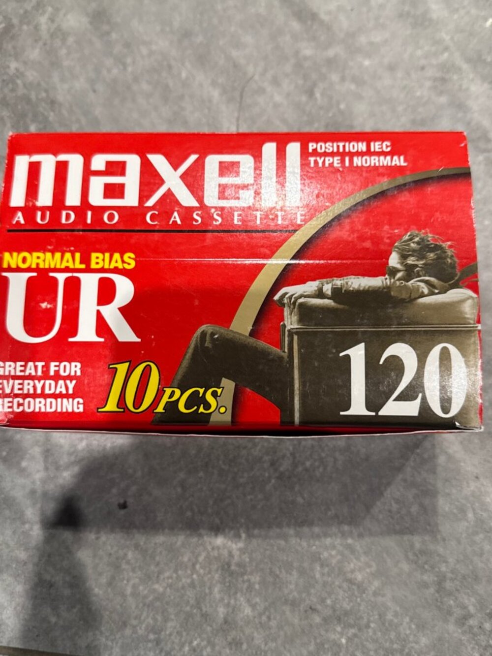 Maxwell Audio Cassette 10pcs. 120 Box Set New